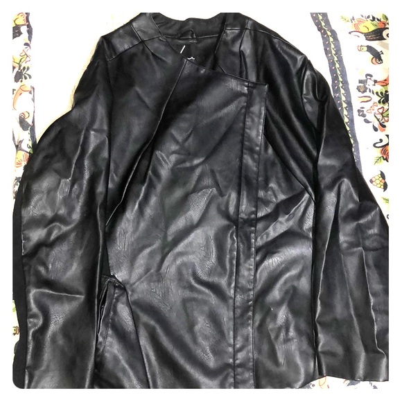 Lane Bryant Jackets & Blazers - Faux leather Lane Bryant jacket
